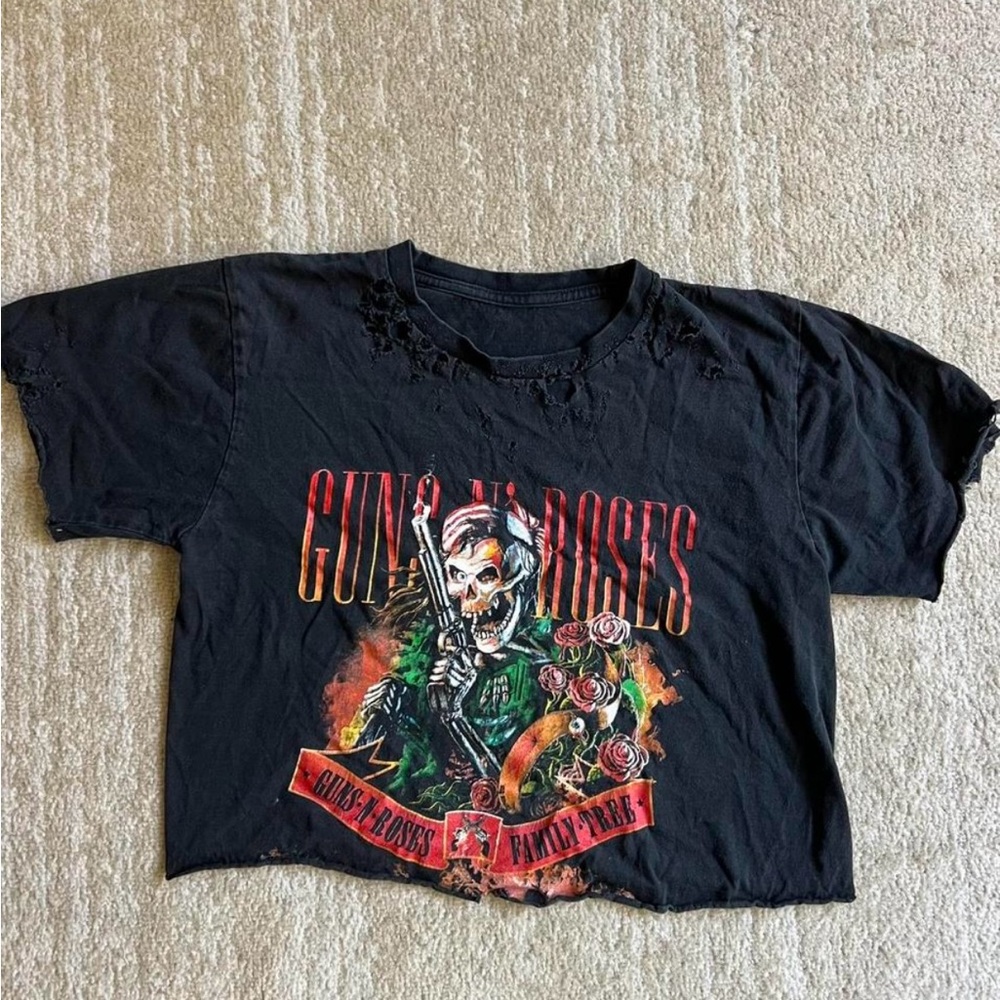 Distressed Guns N Roses T-Shirt